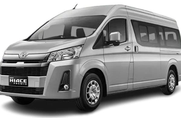 rental mobil Hiace Premio Standart Class Makassar