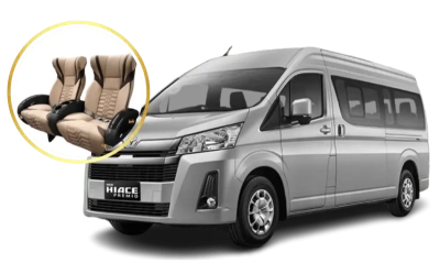 Rental Mobil Hiace Premio VIP Class Makassar