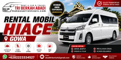 Rental Mobil Hiace Gowa