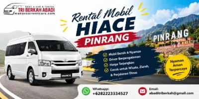 Rental Mobil Hiace Pinrang