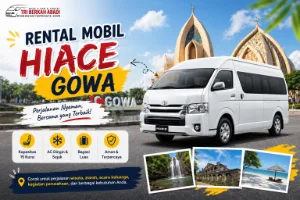 Harga Rental Mobil Hiace di Gowa
