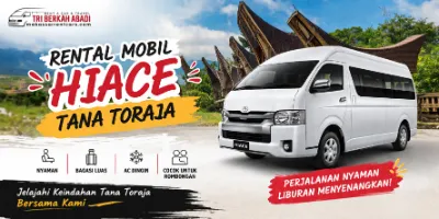 Rental Mobil Hiace Tana Toraja