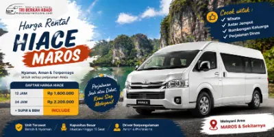 Harga Rental Mobil Hiace Maros
