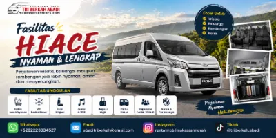 Fasilitas Mobil Hiace