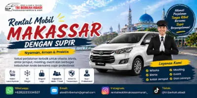 Rental Mobil Makassar dengan Supir
