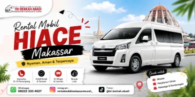 Harga Rental Mobil Hiace Makassar