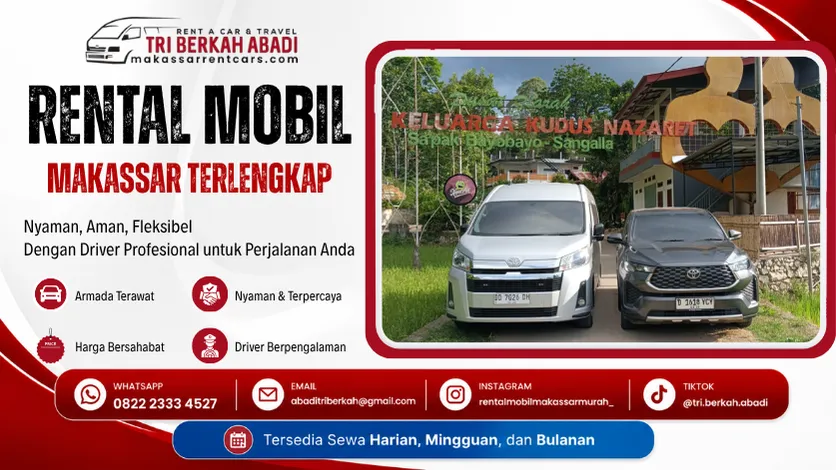 rental mobil makassar terlengkap