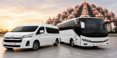 unit hiace dan bus pariwisata