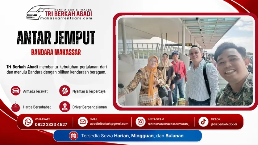 antar jemput bandara makassar - tri berkah abadi