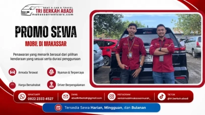 promo sewa mobil makassar - tri berkah abadi