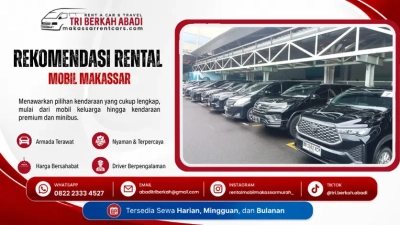 rekomendasi rental mobil makassar - tri berkah abadi