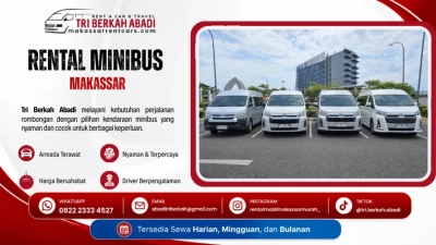 rental minibus makassar - tri berkah abadi