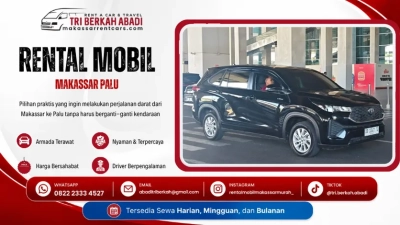 rental mobil makassar palu - tri berkah abadi