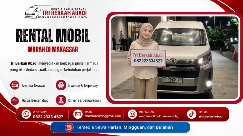 rental mobil murah makassar - tri berkah abadi