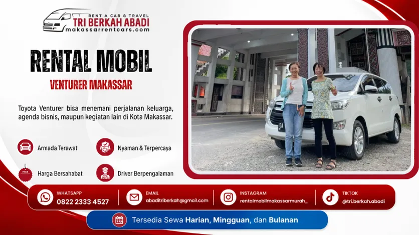 rental mobil venturer makassar - tri berkah abadi