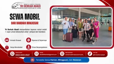 sewa mobil dari bandara makassar - tri berkah abadi
