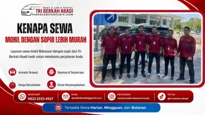 Kenapa Sewa Mobil dengan Sopir Lebih Murah? Ini Penjelasannya