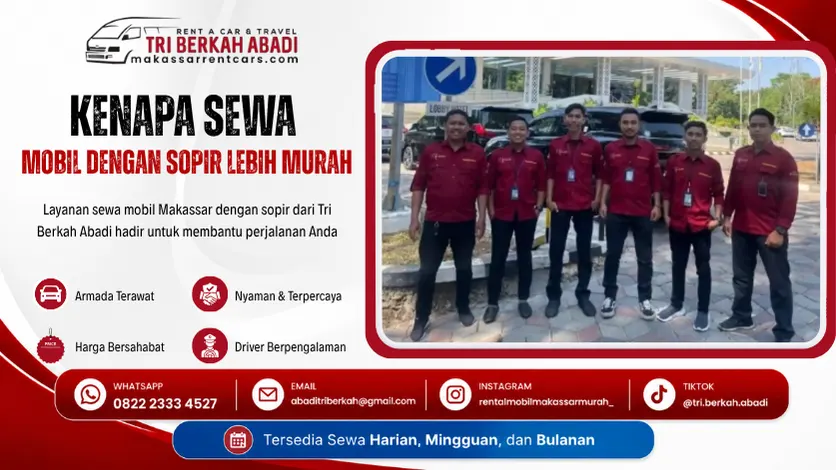 Kenapa Sewa Mobil dengan Sopir Lebih Murah? Ini Penjelasannya