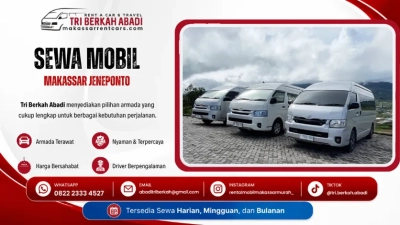 sewa mobil makassar jeneponto - tri berkah abadi