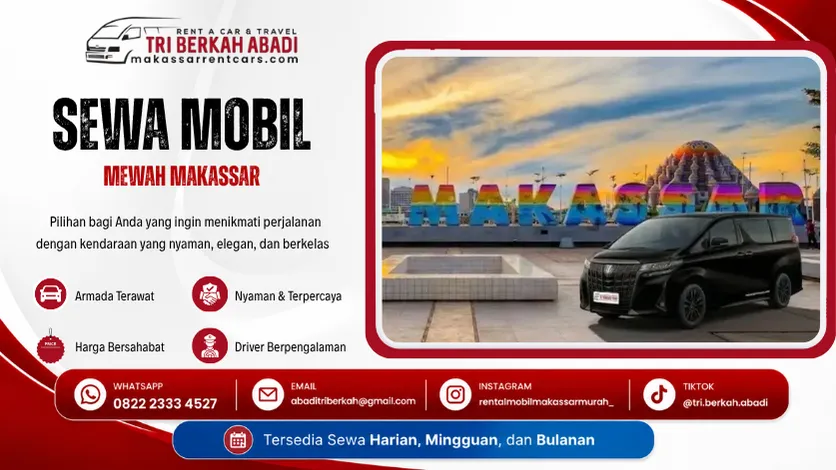 sewa mobil mewah makassar - tri berkah abadi