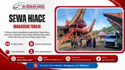 Sewa Hiace Makassar Toraja - tri berkah abadi