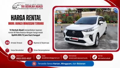harga rental mobil avanza makassar terbaru - tri berkah abadi