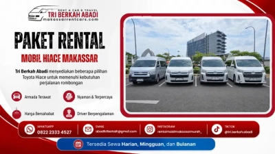 paket rental mobil hiace Makassar - tri berkah abadi