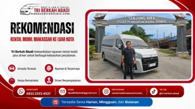 rekomendasi rental mobil makassar buat luar kota - tri berkah abadi