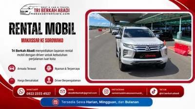 rental mobil makassar ke sorowako - tri berkah abadi