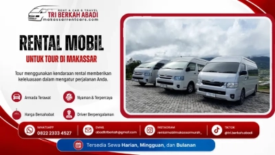 rental mobil untuk tour di makassar - tri berkah abadi
