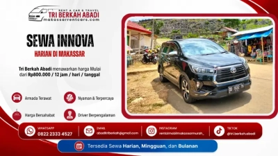 sewa innova harian makassar tri berkah abadi