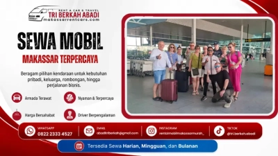 sewa mobil Makassar terpercaya - tri berkah abadi
