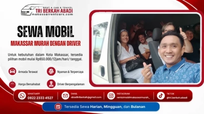 sewa mobil makassar murah dengan driver - tri berkah abadi